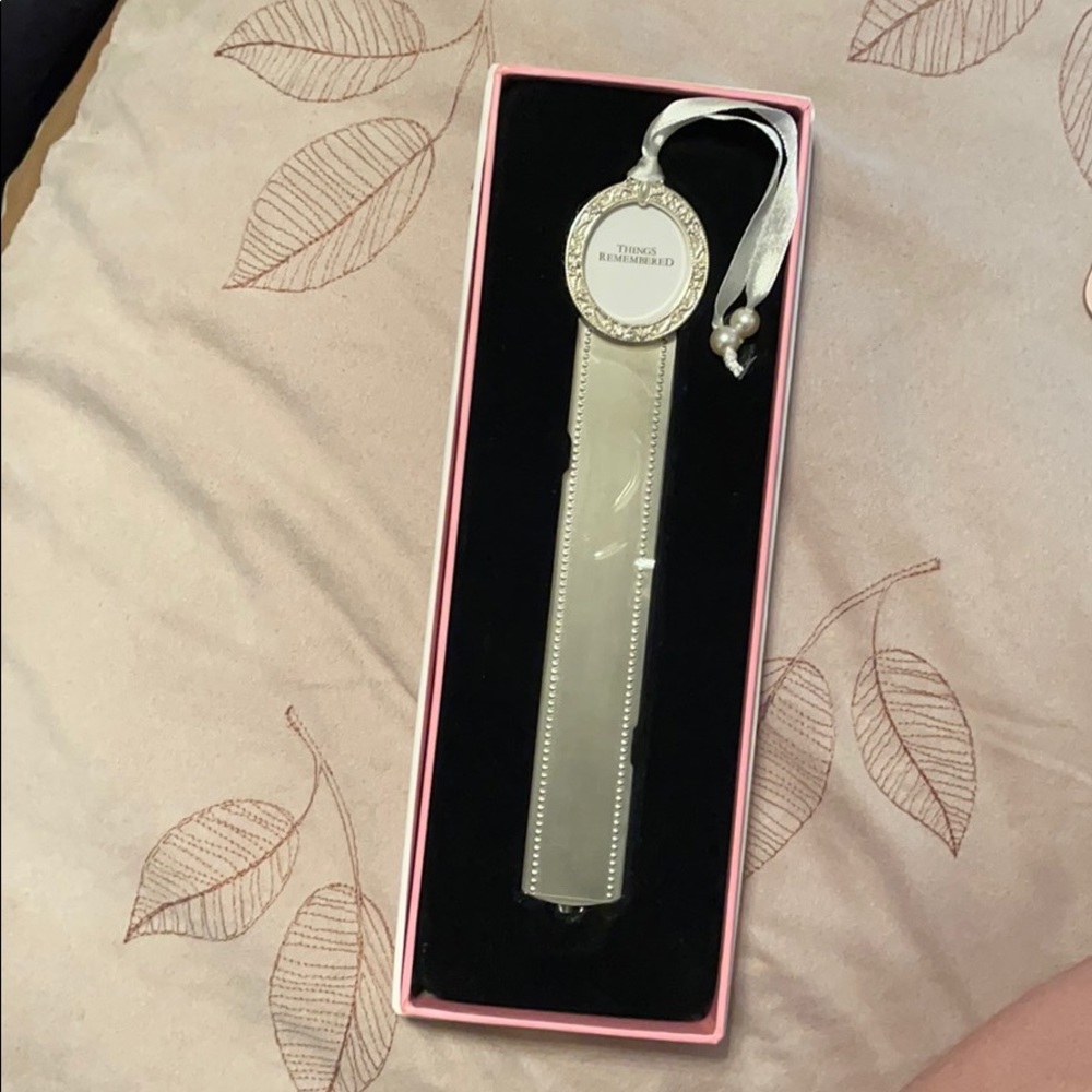 Things Remembered Silver Bookmark